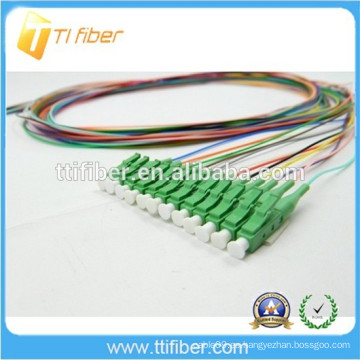 LC / apc fibra óptica Pigtail 0,9 mm